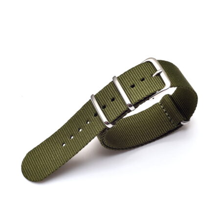 Army Military Green Premium Nylon Watch Strap